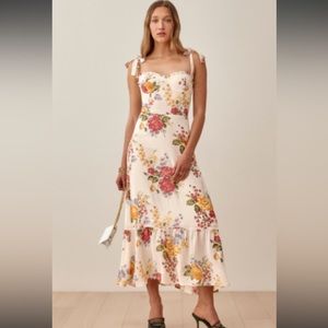 REFORMATION - Nikita midi dress in color ‘bouquet’